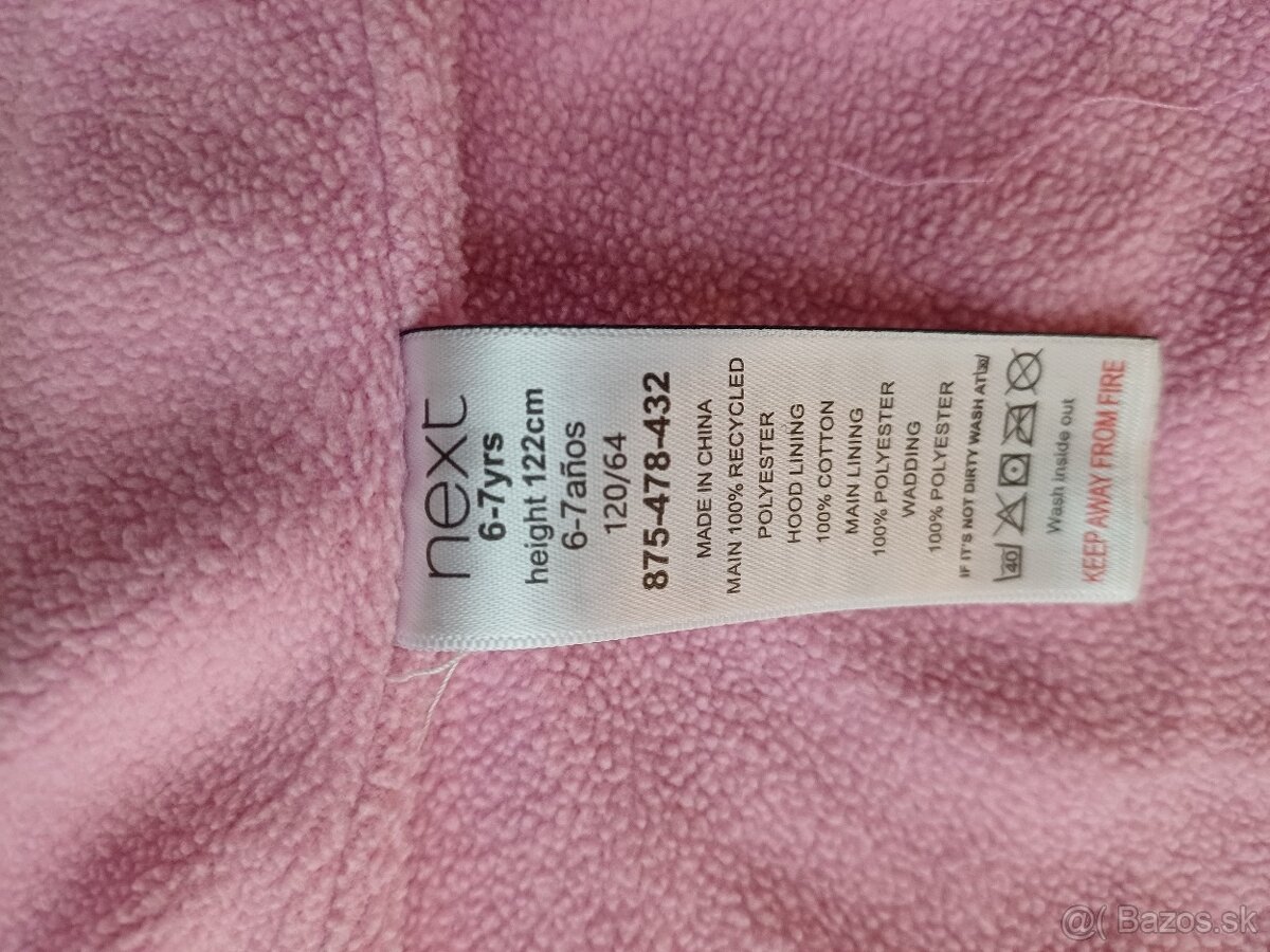 Prechodna bunda, velk.122 6-7r - 2