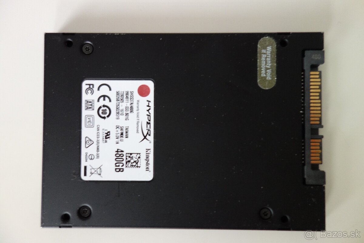480GB SSD KINGSTON HyperX Savage SATA - 2