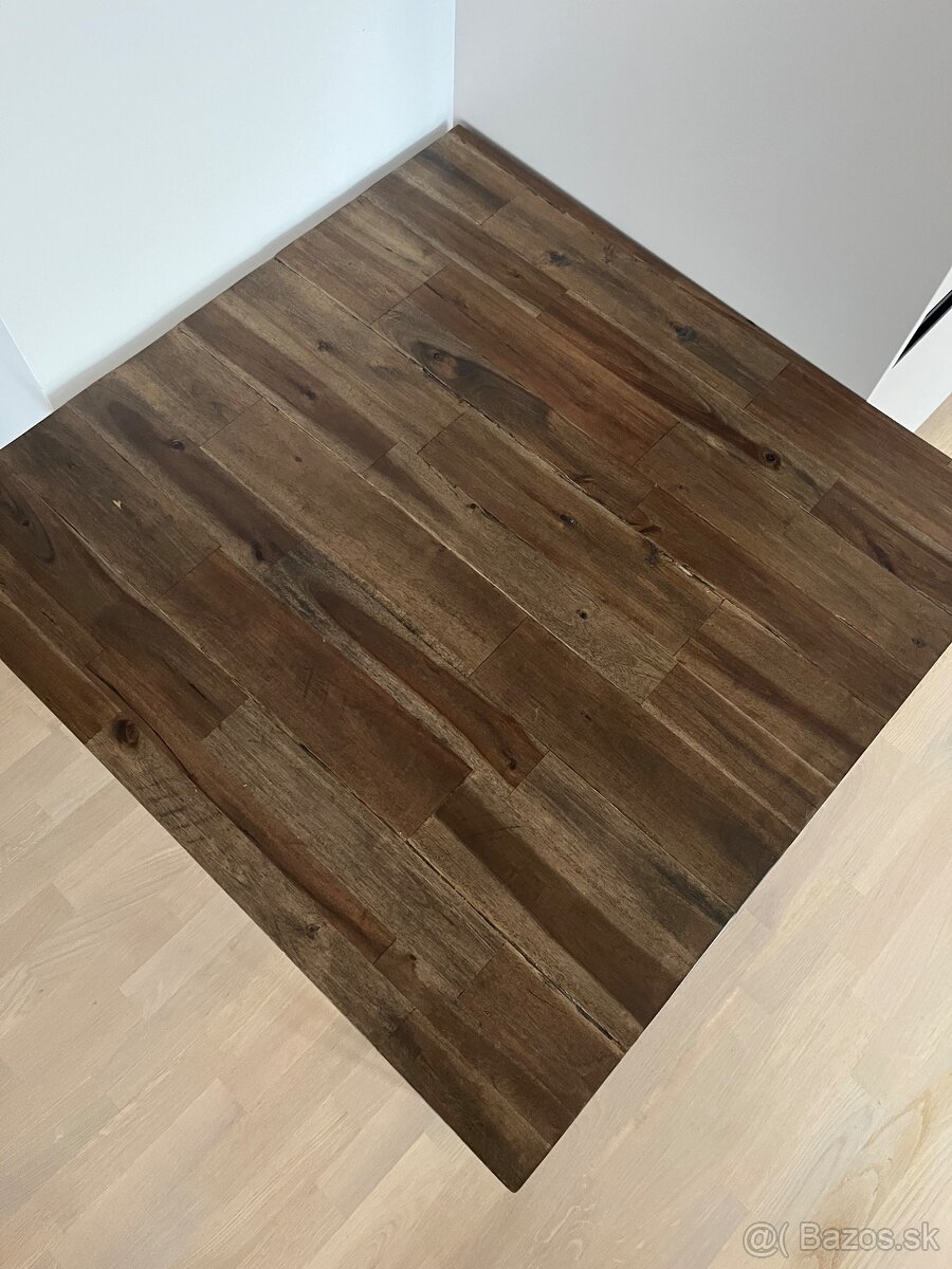 Mensi dreveny stol 80x80 cm - 2