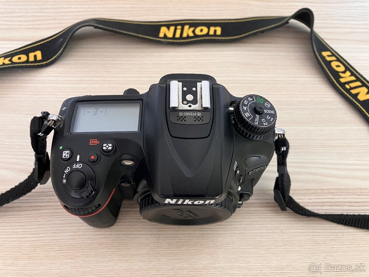 Nikon D7200 + objektívy - 2