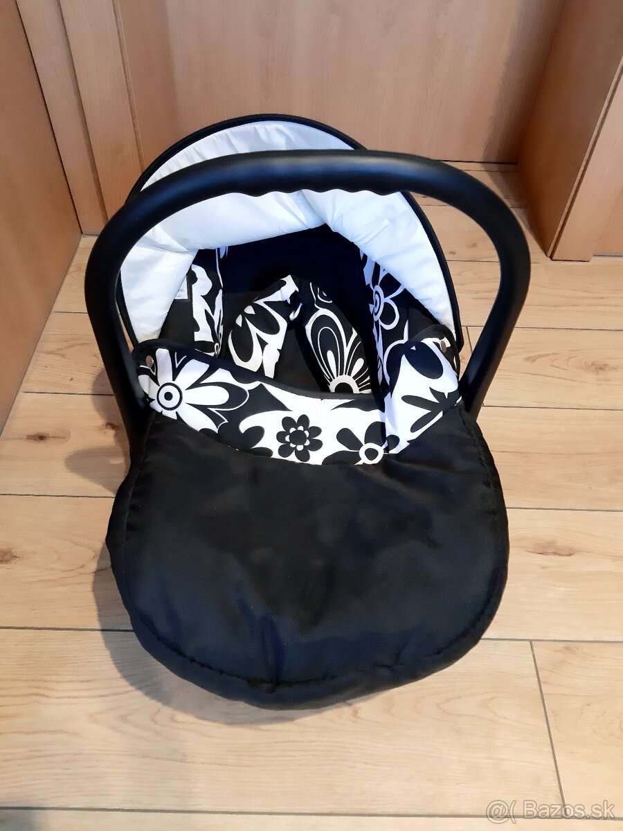 Čierne vajičko s kvetmi - 2