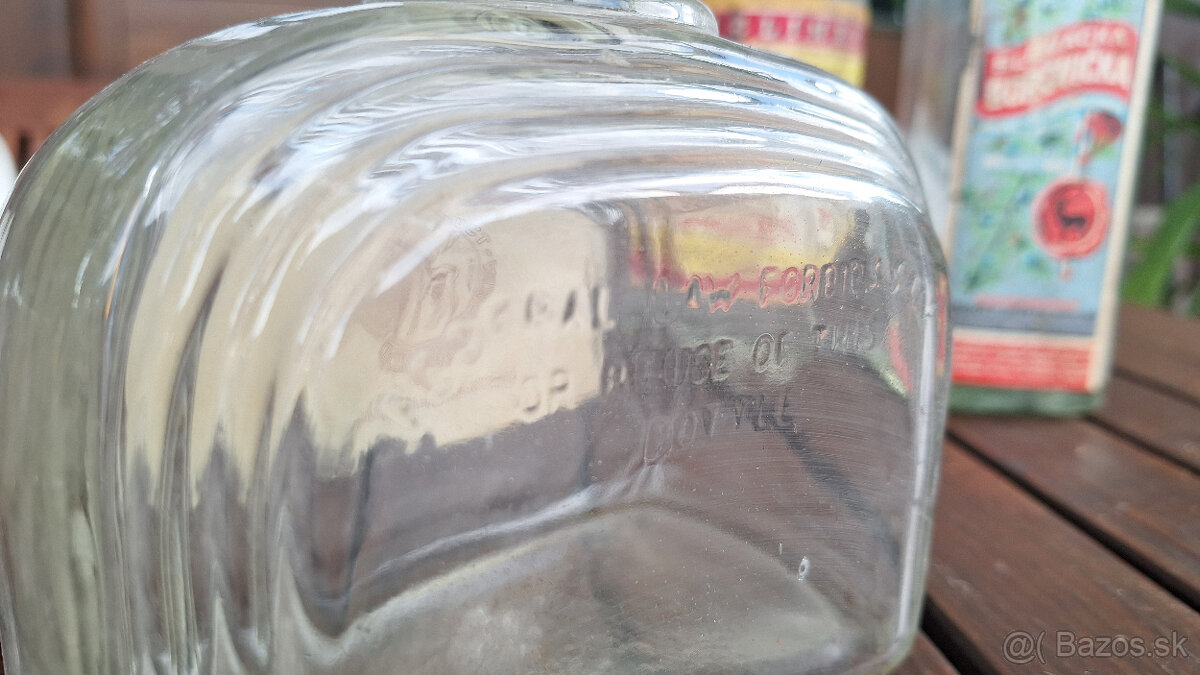 Retro fľaše R. Jelínek - 2