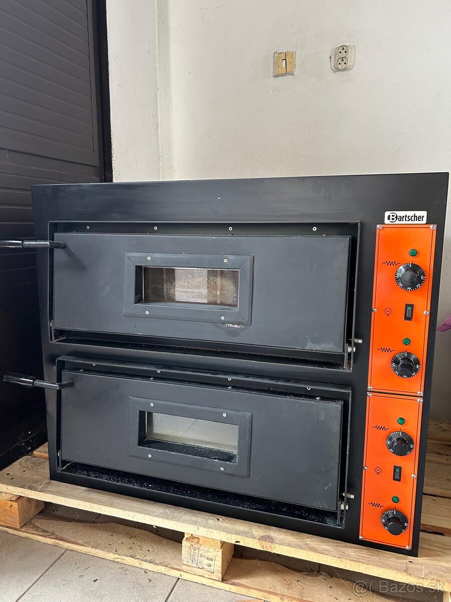 Dvojkomorova pizza pec Bartscher - 2