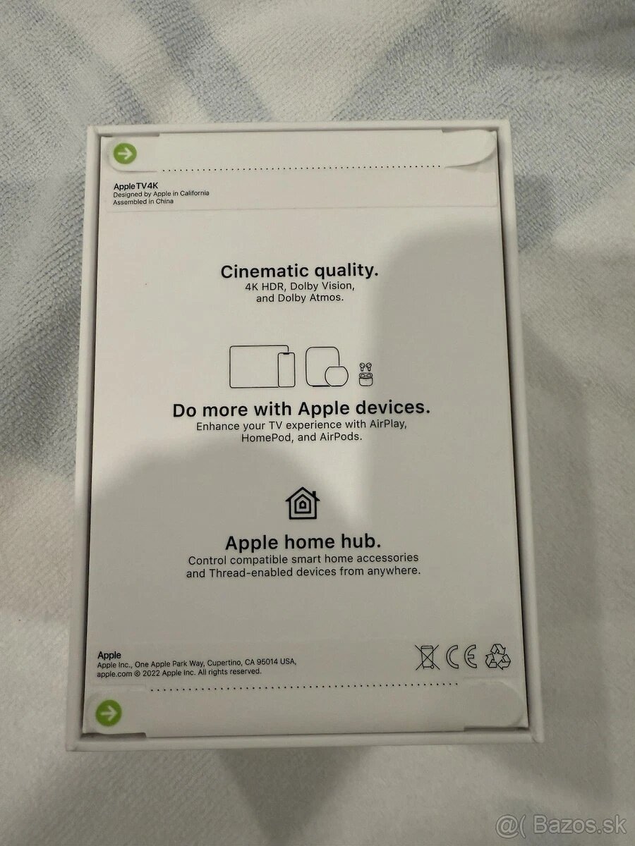 Nová Apple TV 4K 3 generace 128GB WiFi+ethernet - 2