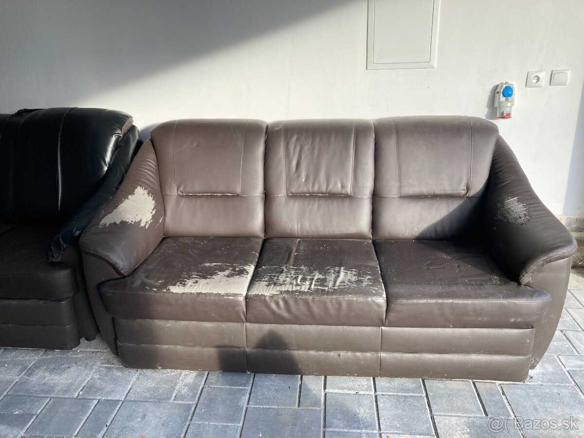 Predám sedaciu súpravu + 2 kreslá - 2