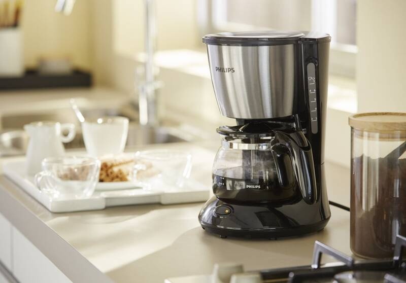 Kávovar Philips HD7435/20 čierny + hrnčeky a káva - 2