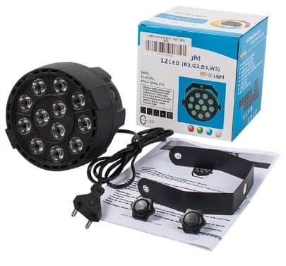 NOVÉ Led Par Rgb 12x3W - 2