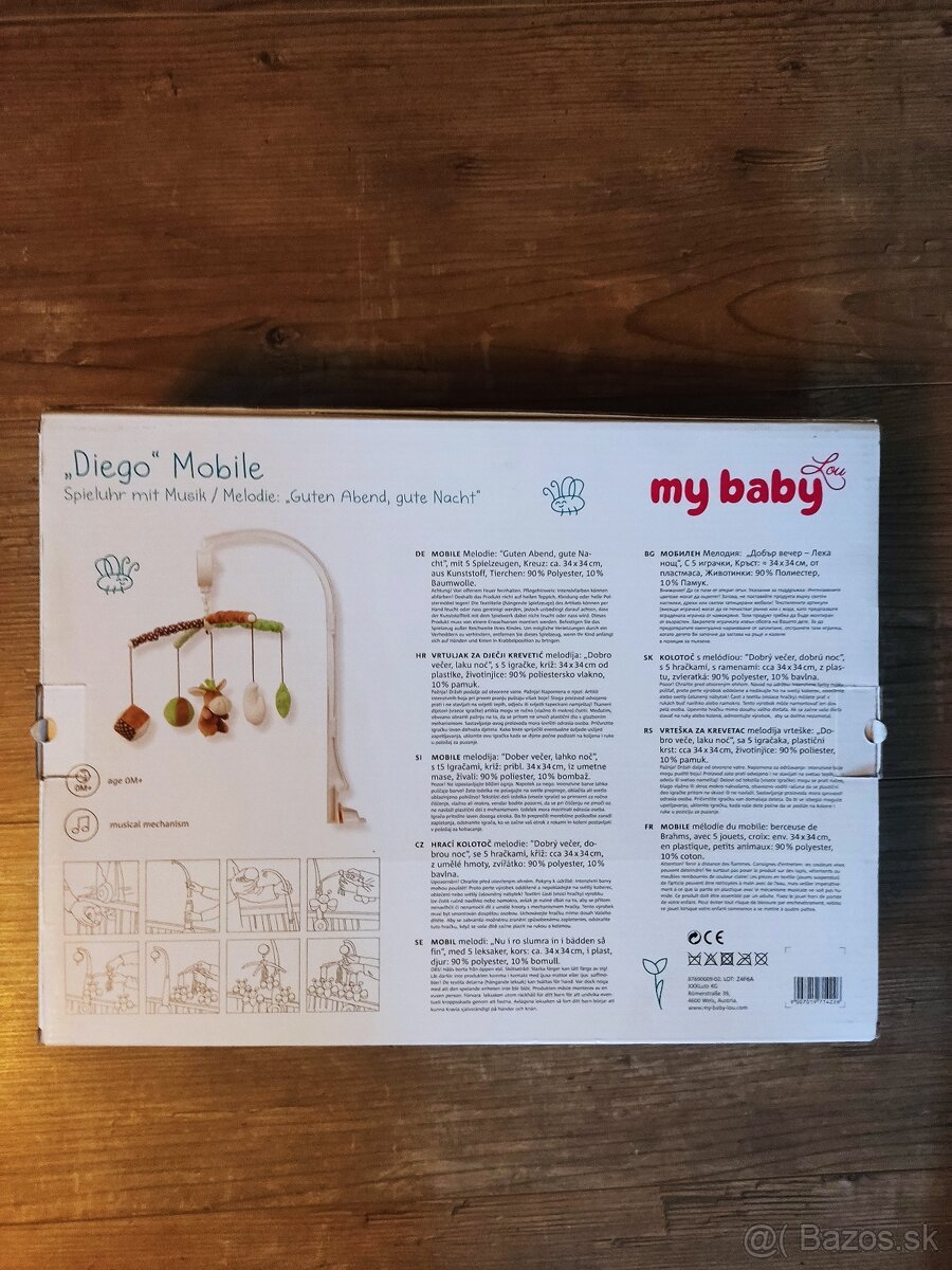 Kolotoč na postieľku Disney - 2