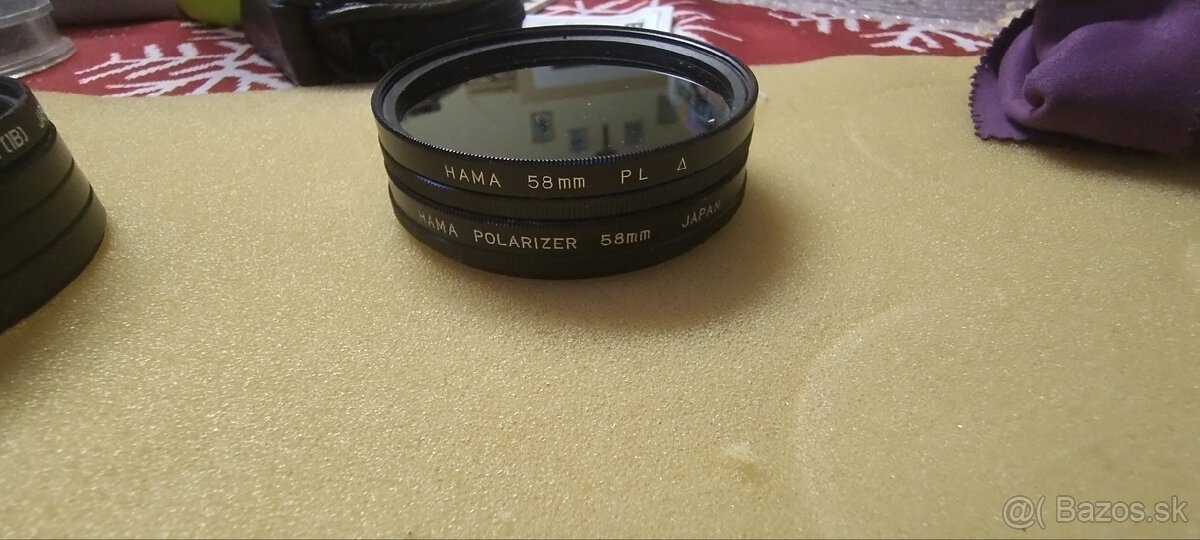 Filtre na objektívy 58mm - 2
