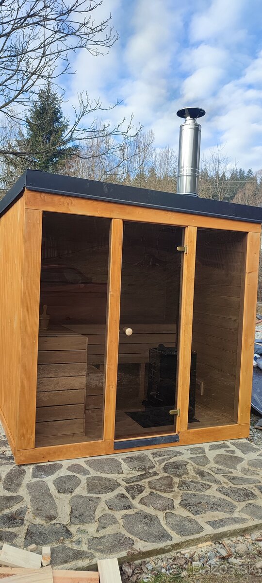 Sauna exterierová vonkajšia - 2