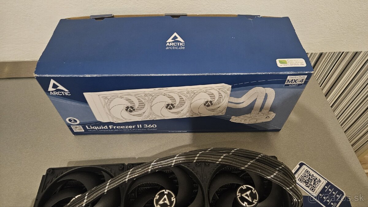 Vodne chladenie AIO Arctic liquid freezer II 360 - 2