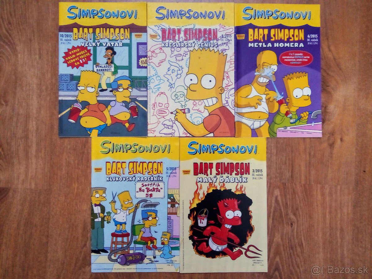 Komiksy SIMPSONOVCI-Bart Simpson - 2