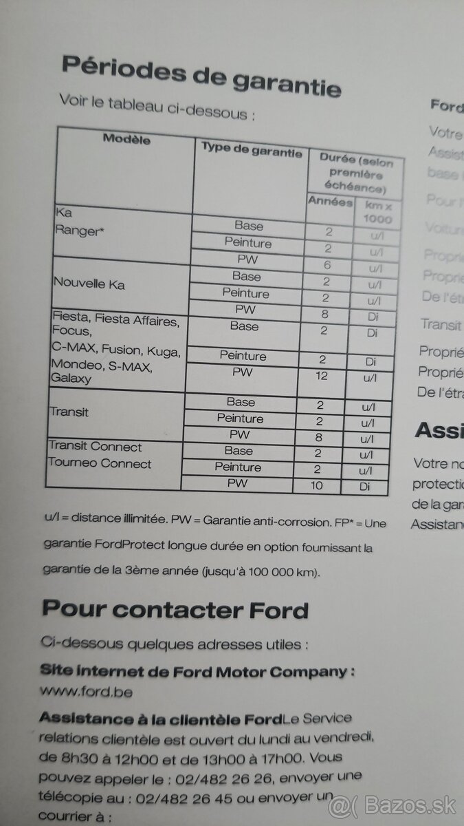 Servisna kniha Ford Ka, c-max, Kuga, Mondeo, S-max - 2