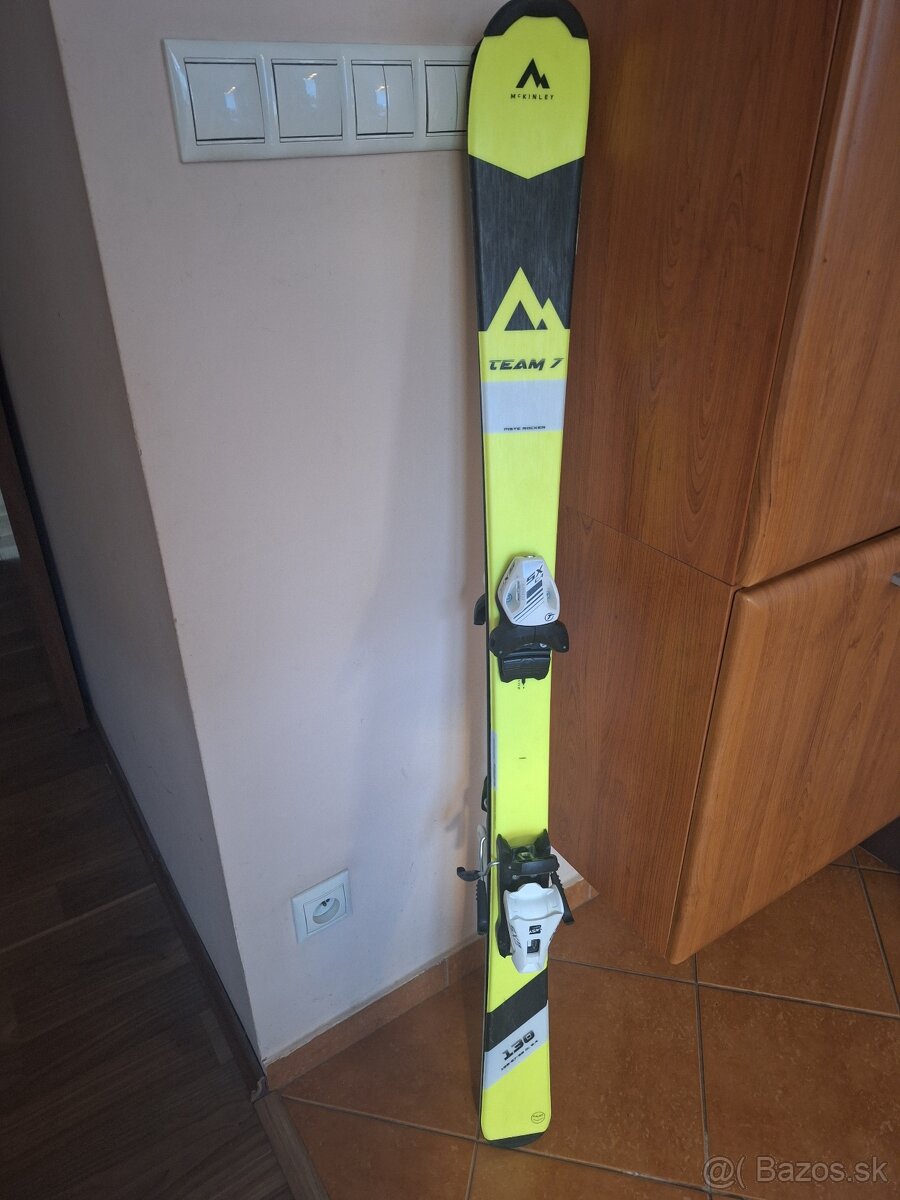 Lyže 130cm + viazanie - 2