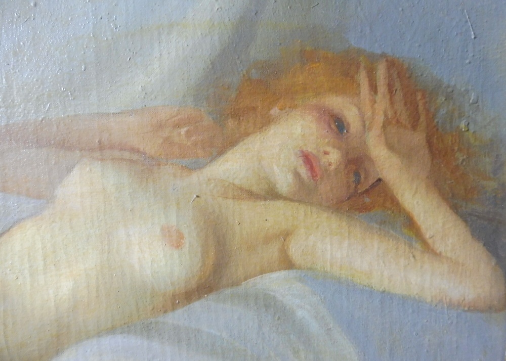 Maria Szantho (1897 - 1998) / Ležiaca - 2