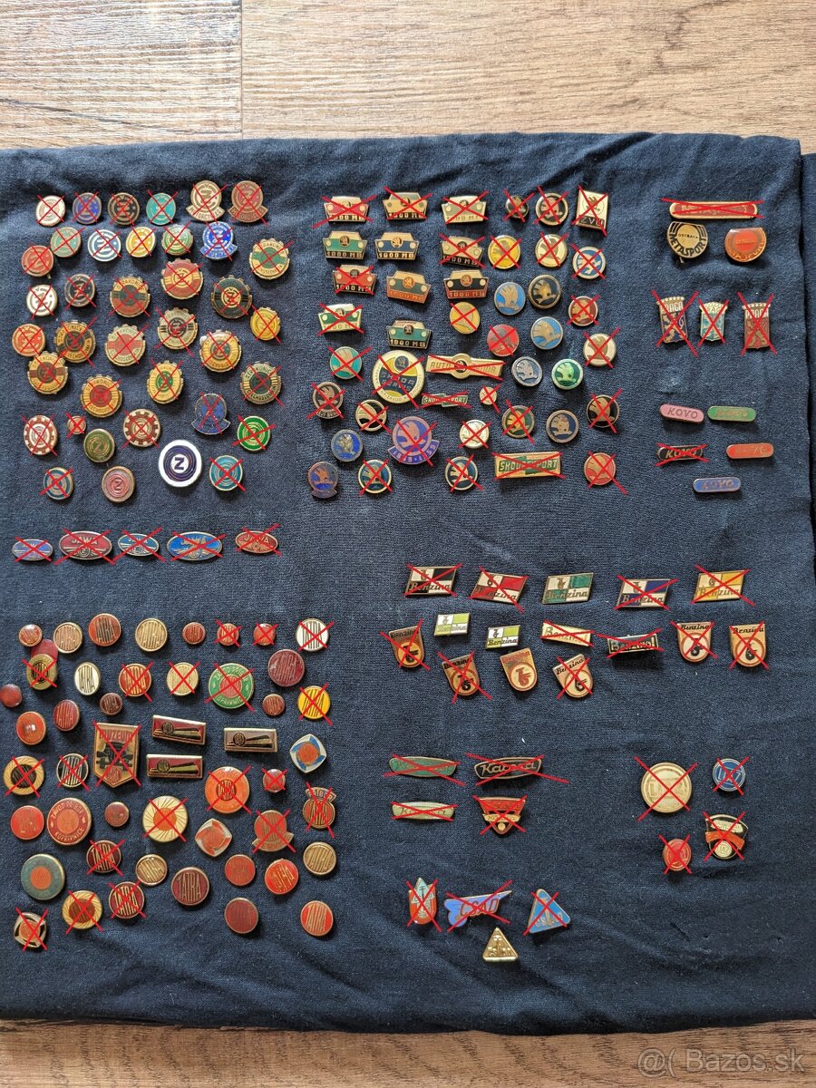 Predám tieto staré auto-moto odznaky - 2