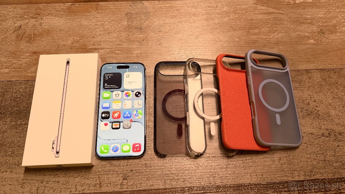 Vymenim iPhone Air 256gb Blue z o2 + obal, sklo, zaruka - 2