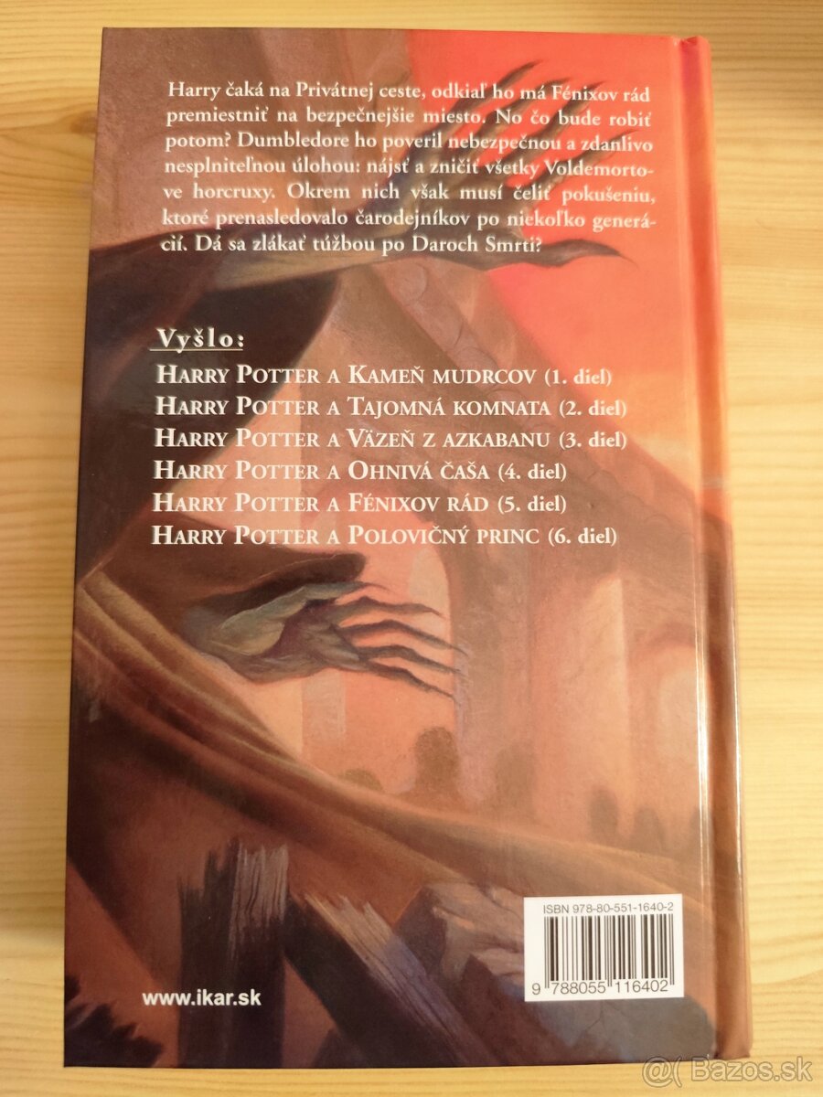 Kniha Harry Potter a Dary smrti (7. časť) - 2