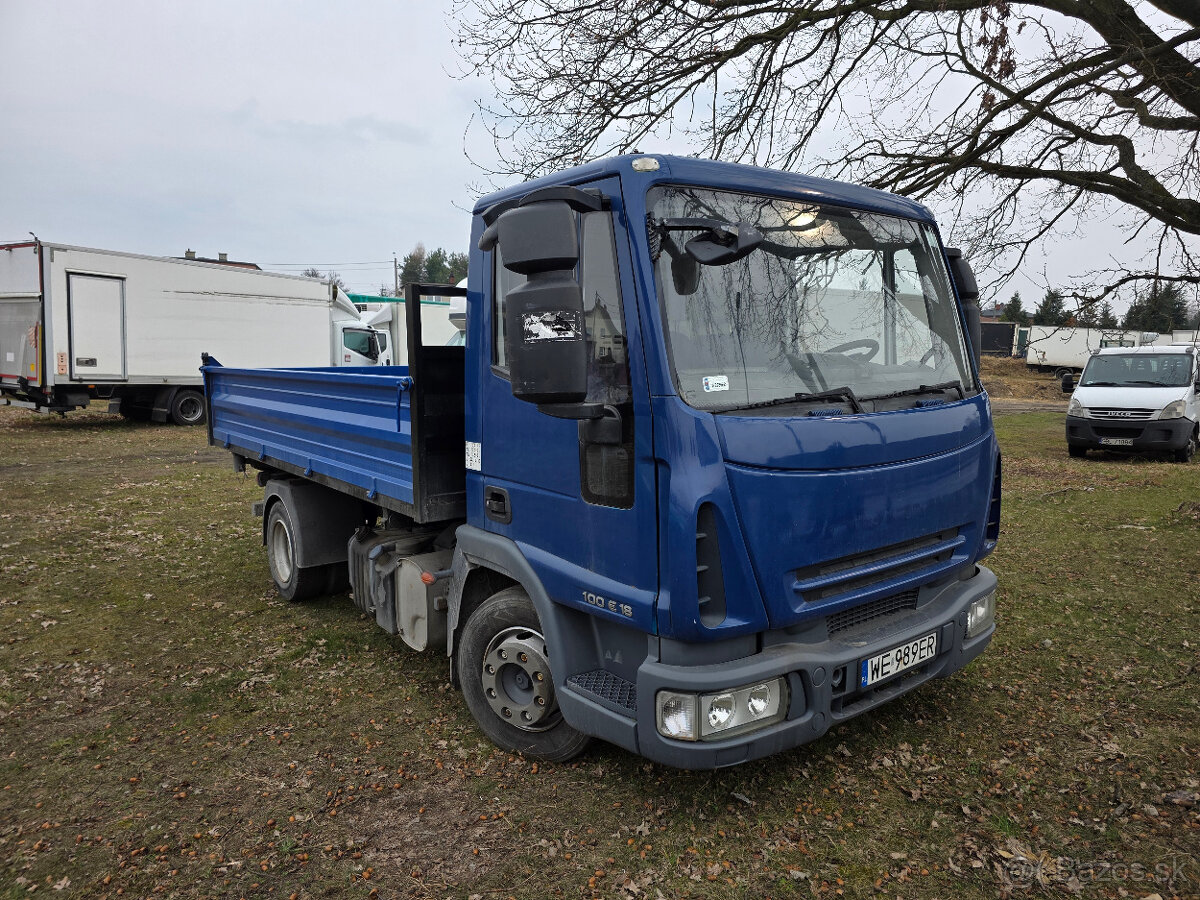 Třístranný sklápěč Iveco Eurocargo 100E18, 2007 - 2