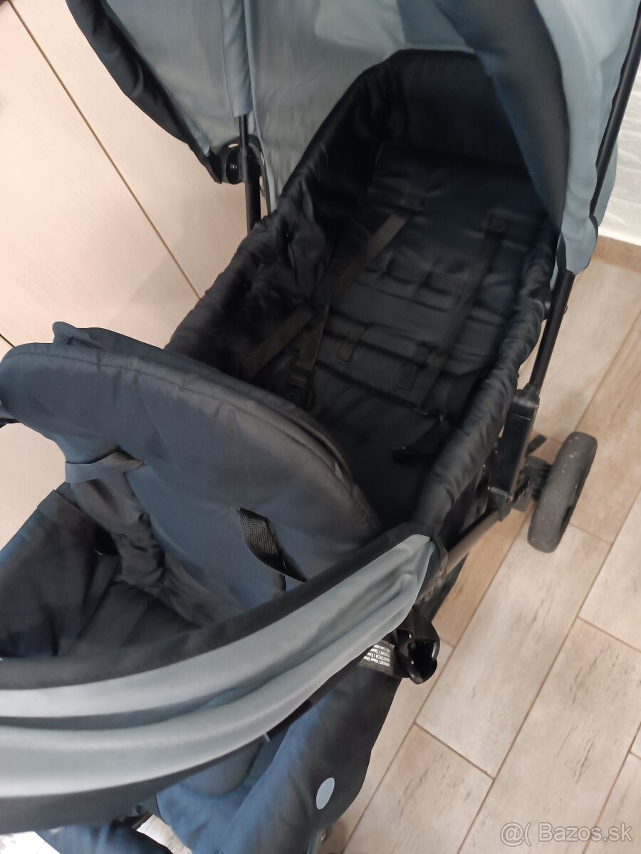 Predám multifunkčný kočík pre dvojičky - 2