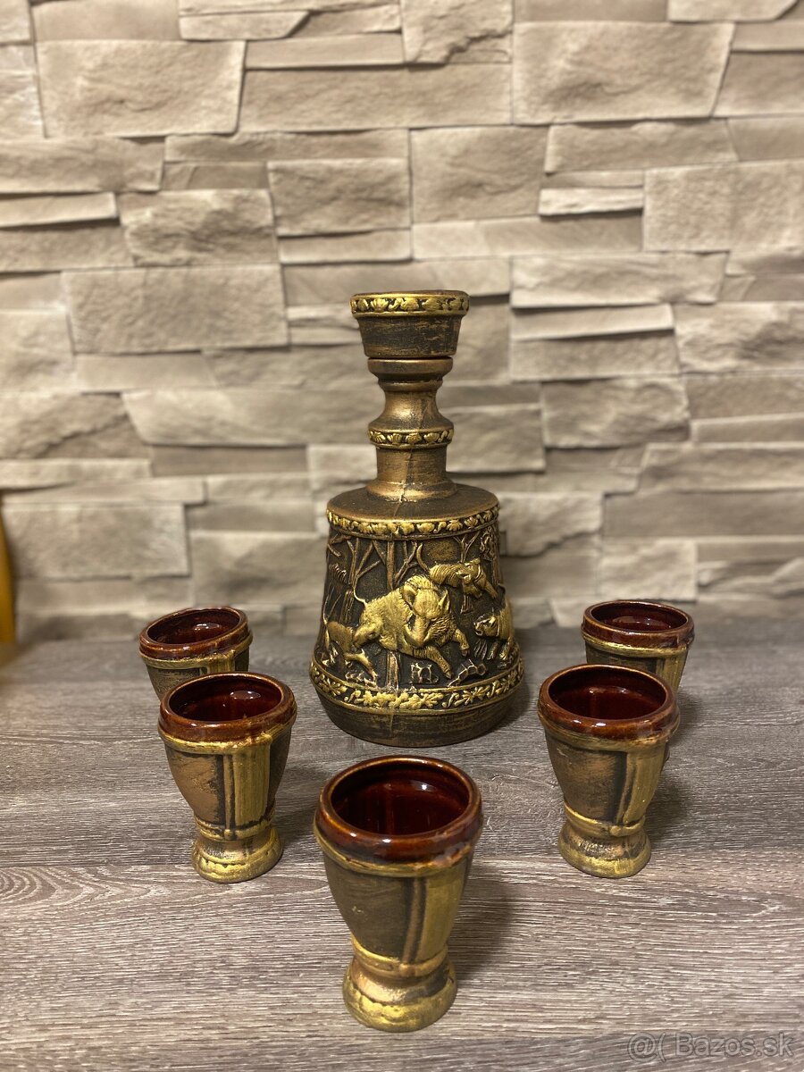 🦌 KERAMICKÁ FĹAŚA "POĹOVNÍK" 🦌 - 2