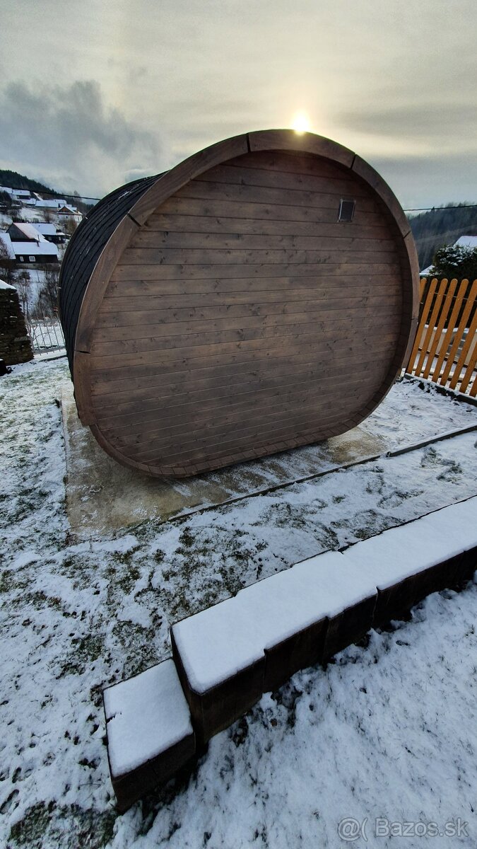 Sauna šmolko zo severského smreku - 2