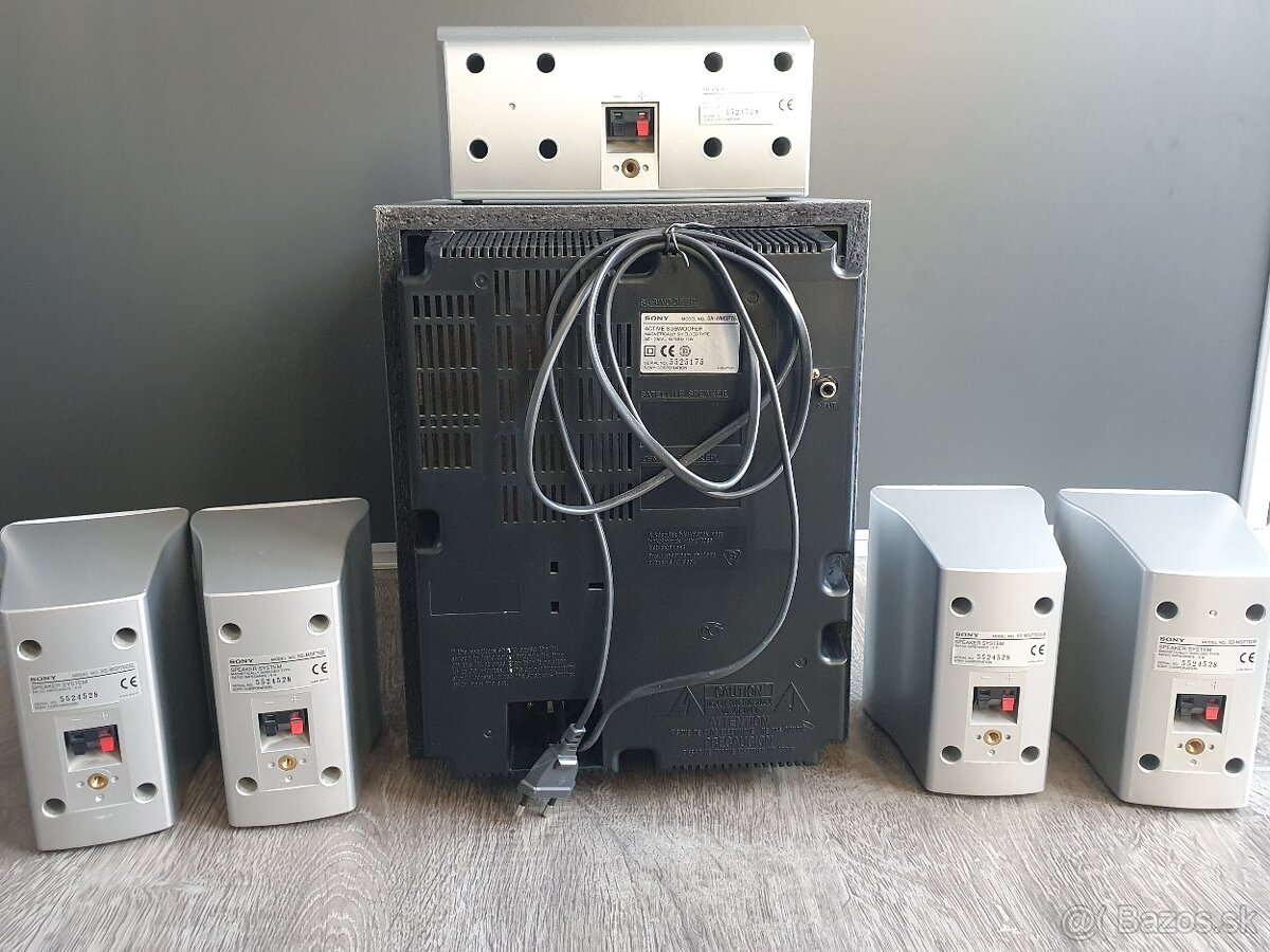 SONY receiver STR-DE497 a repro SA-WMSP76 - 2