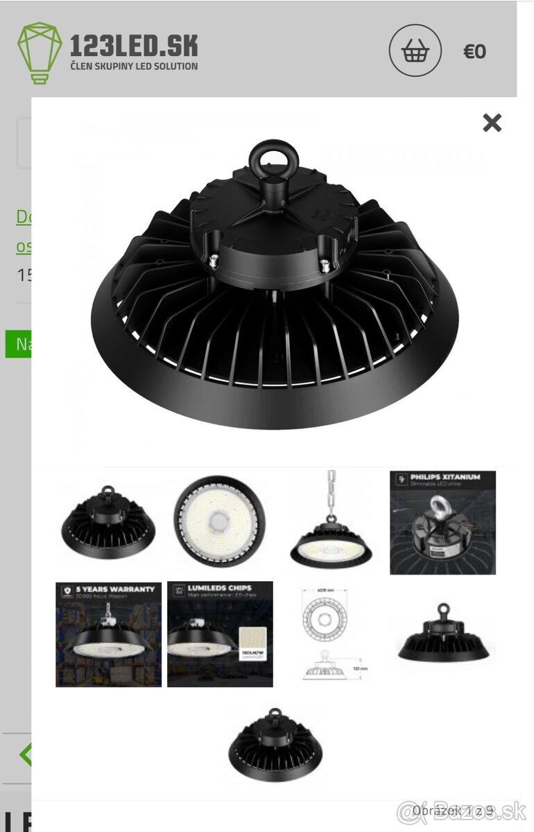 Led priemyselne osvetlenie - 2