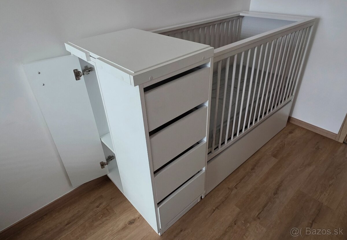 Detská postieľka 3v1 - 2