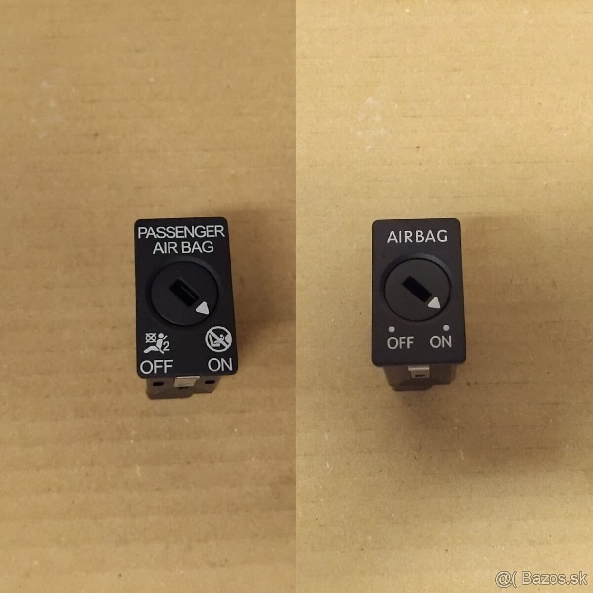 spínač deaktivácie airbagu spolujazdca - 2