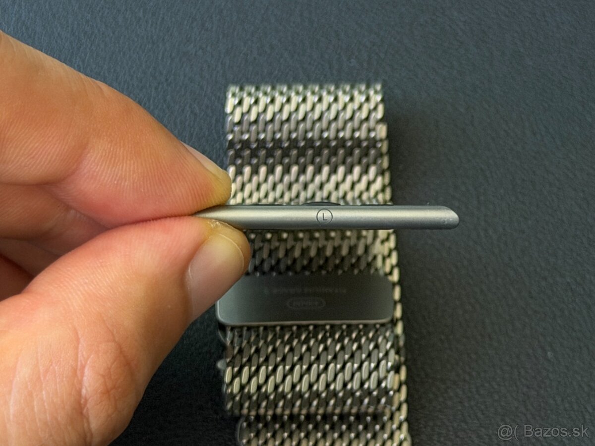 Apple Watch Milanese Loop - Natural Titanium (L) - 2