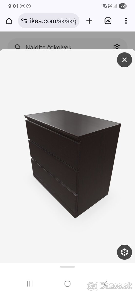 Komady MALM IKEA - 2