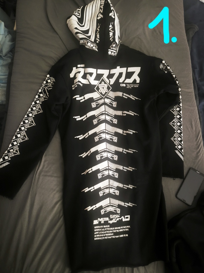 UPDATE 14.9. techwear / cyberpunk mikiny.. vršky, nohavice - 2