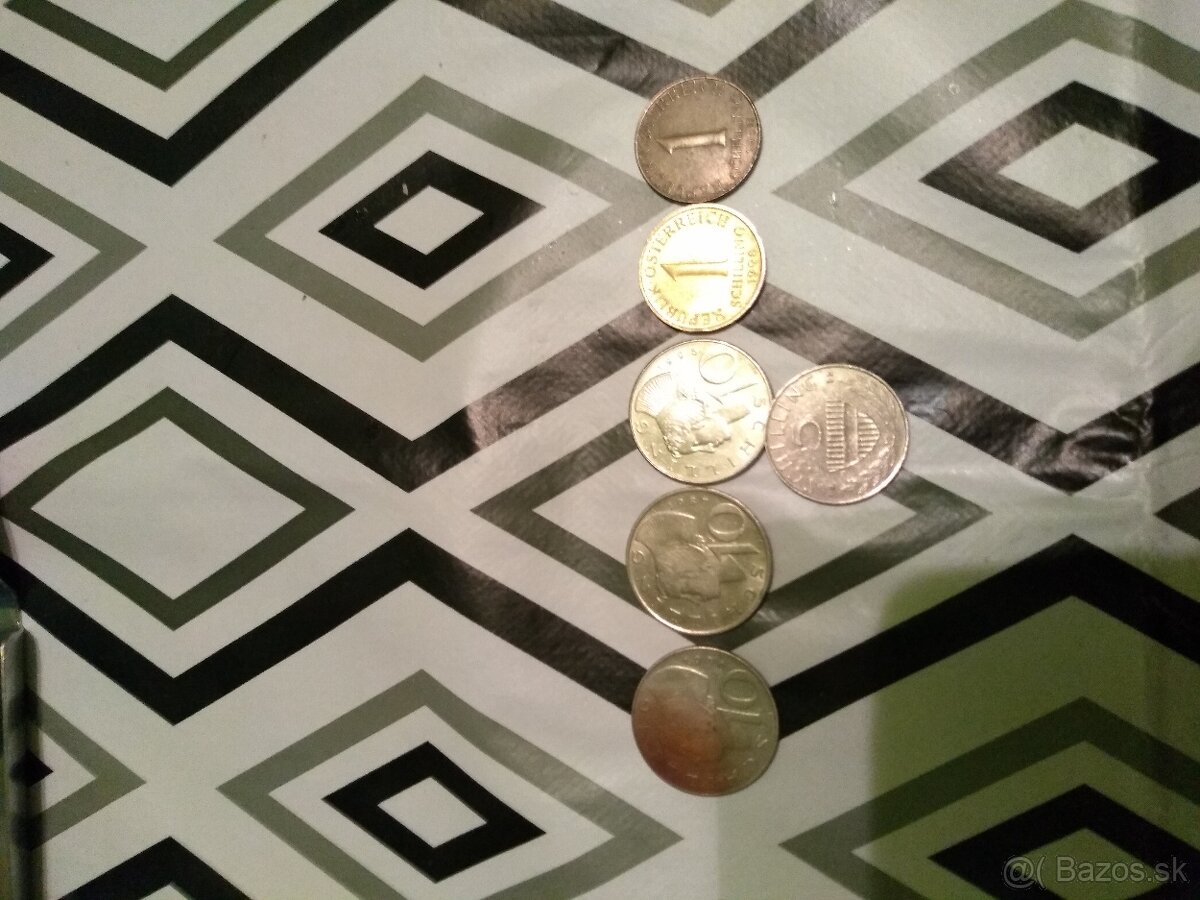 Rakúske mince - 2