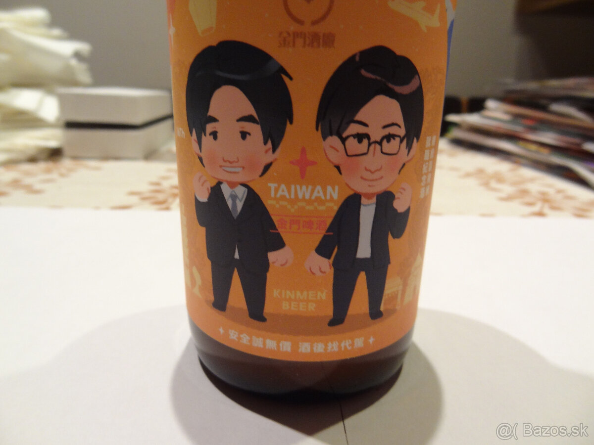 Predám pivo z Taiwanu a plechovky od piva - 2