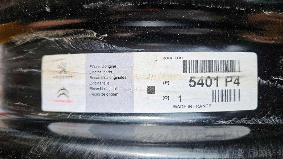 plechové disky 14" - 2