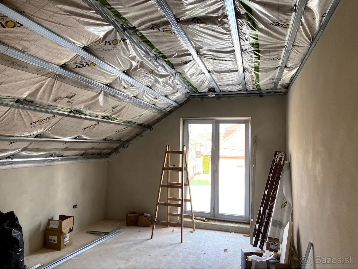 Ponuka práce pre sadrokartonistov , obkladačov - 2