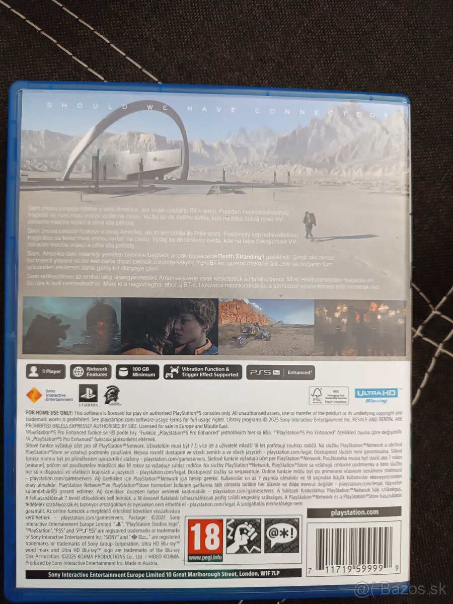 Predám Death Stranding 2 PS5 - 2