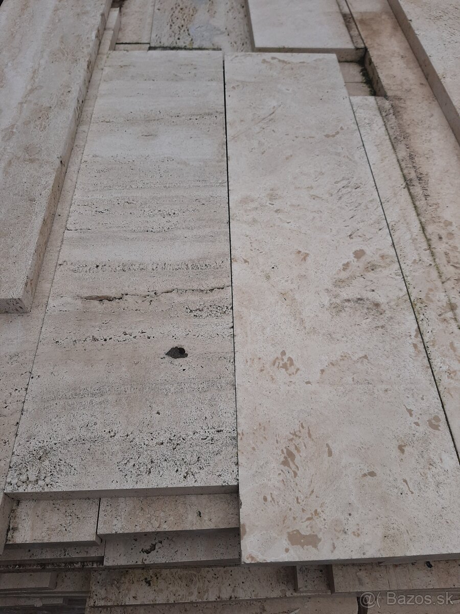 predám travertín 2cm parapet, dlažba - 2