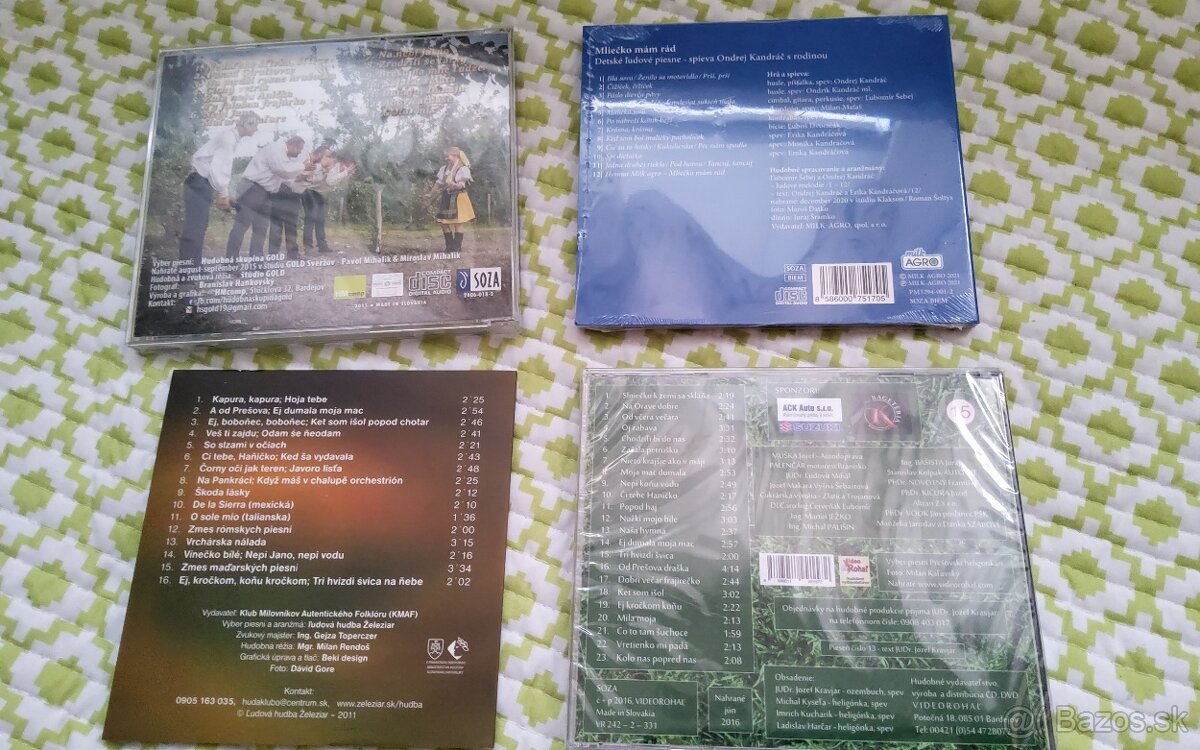 Nové CD,ľudovky,aj pre deti. - 2