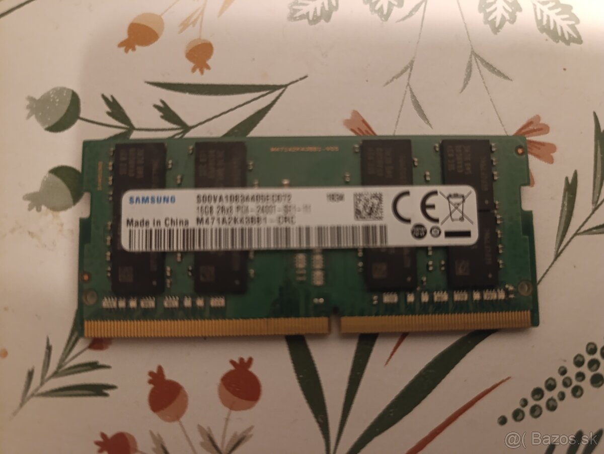 Pamäte do notebooku Kit 32gb Ddr4 3200Mhz (16g+16g) - 2