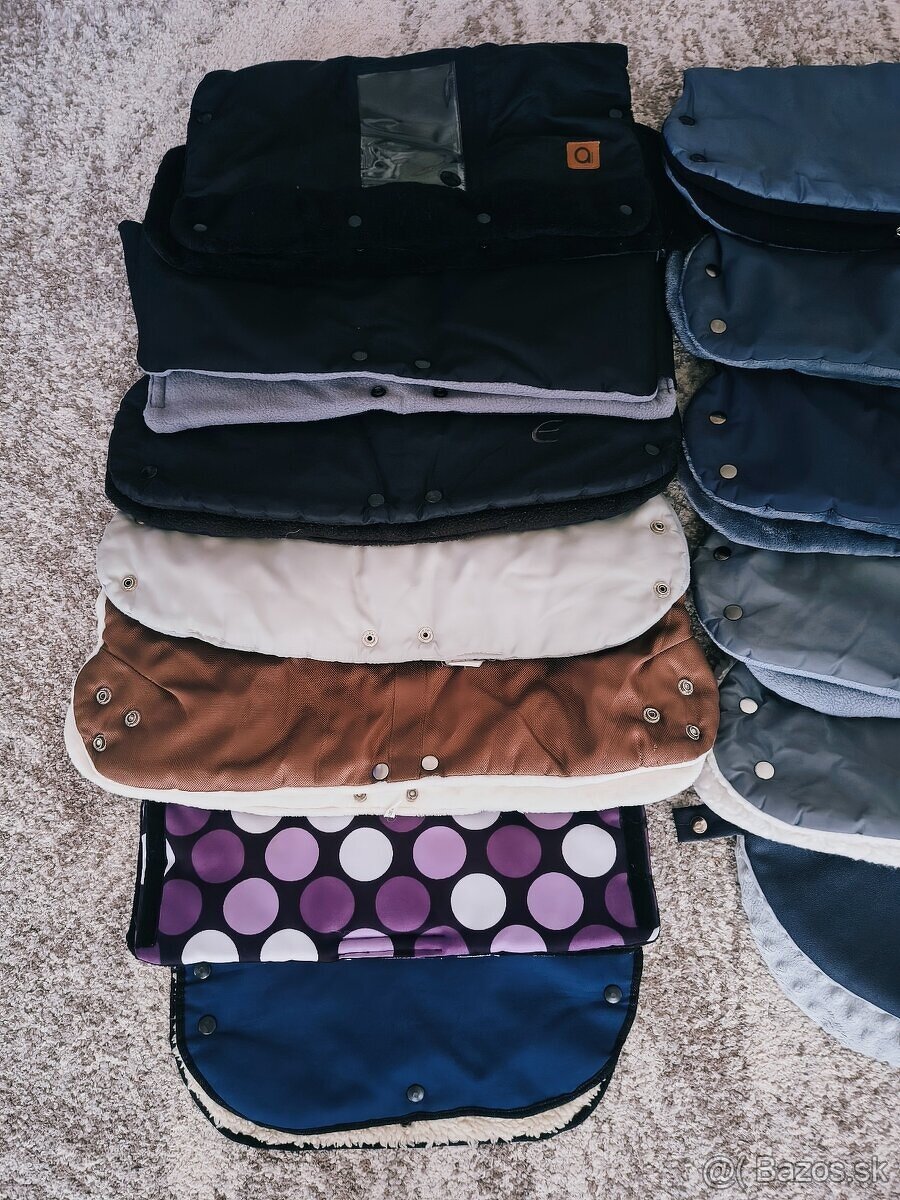 Rôzne rukávniky na kočiar - 2