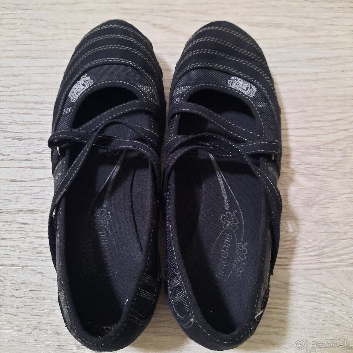 Čierne balerínky a sandale vel. 36 - 2