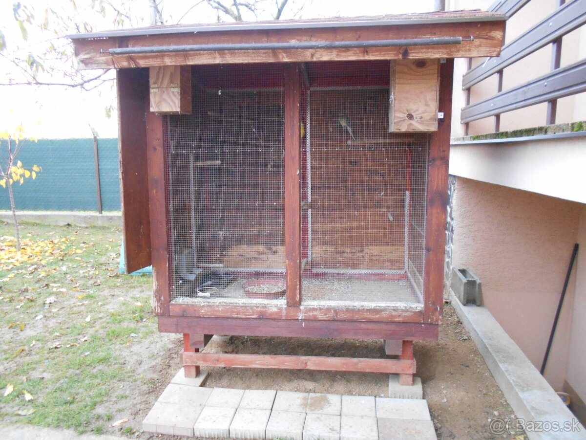 Voliera pre papagajov - 2