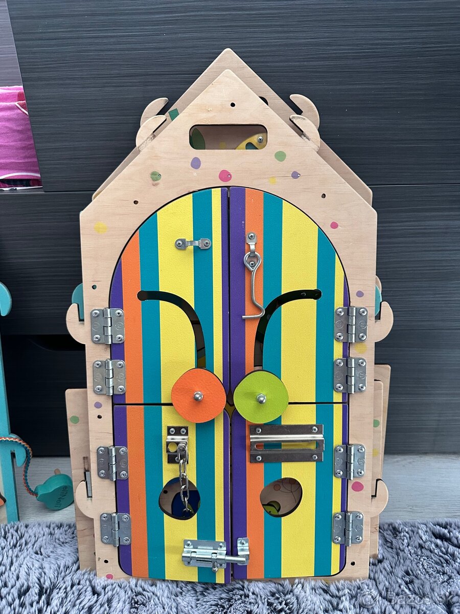 Svietiaci activity board domcek ZOO - 2