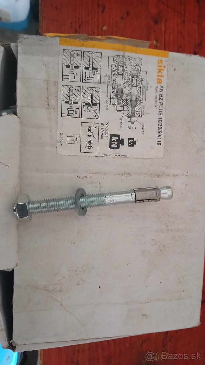 Penetrak,kotvy do betonu - 2