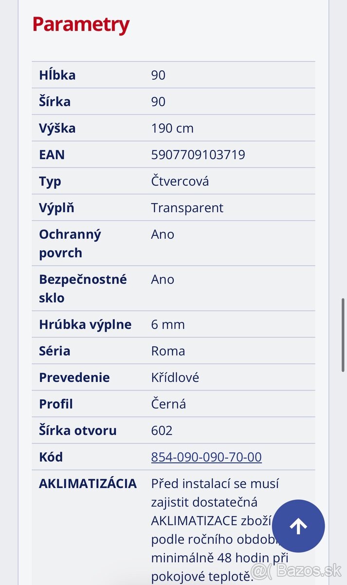 Sprchový kút - 2