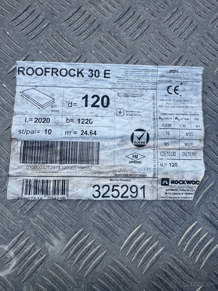 Kamenna vlna ROCKWOOL - 2