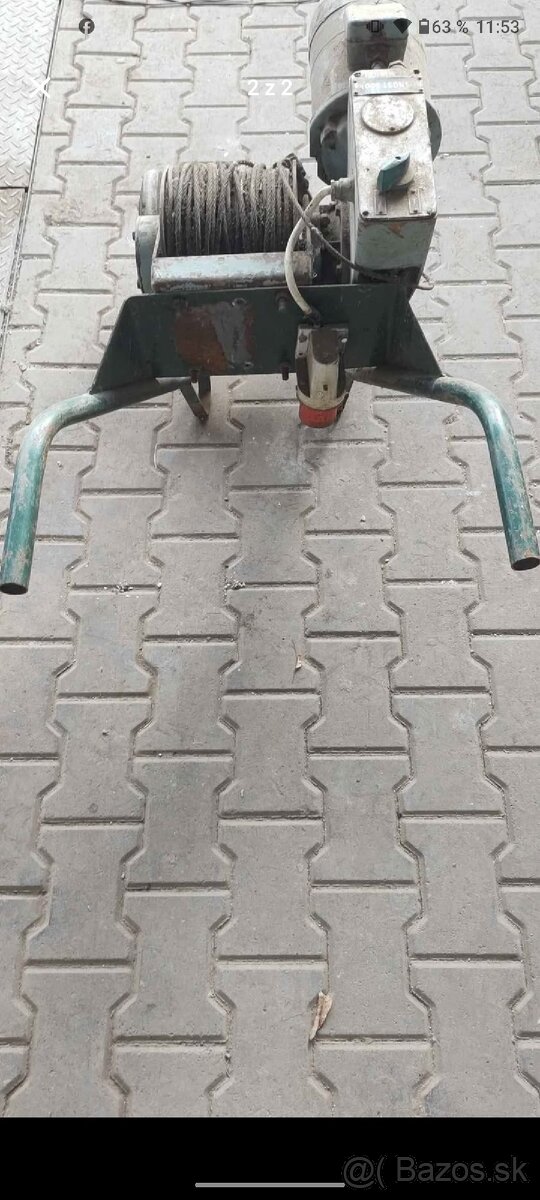 Elektrický naviják 3-fázovy - 2