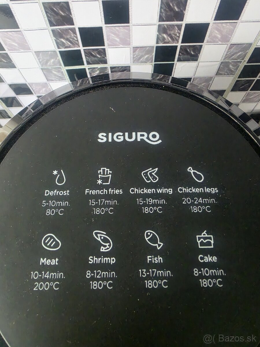 Teplovzdušná fritéza Siguro - 2